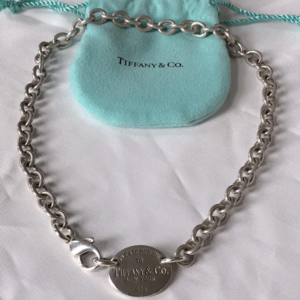Return to Tiffany silver necklace